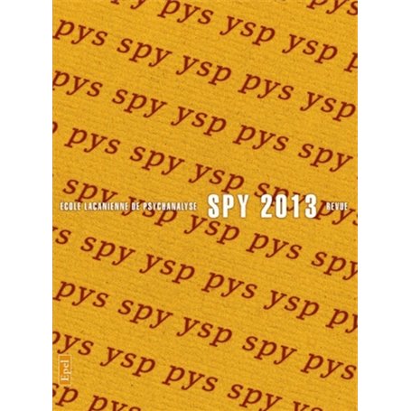 SPY 2013 REVUE