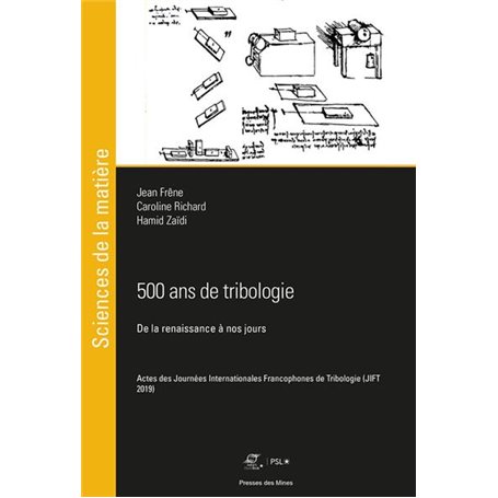 500 ans de tribologie