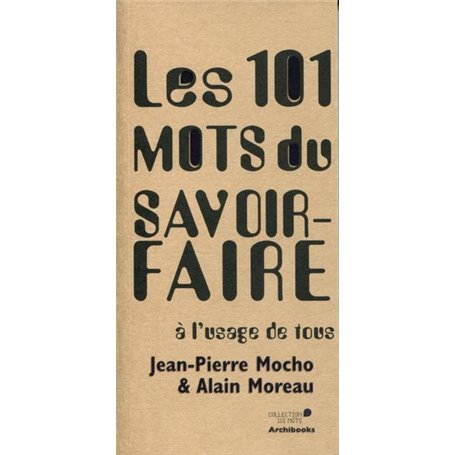 Les 101 mots du savoir-faire dans le prêt-à-porter