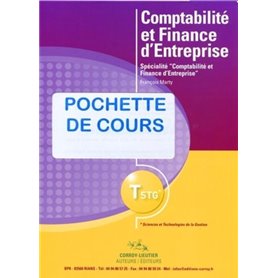 Comptabilité et finance d'entreprise - Pochette de cours