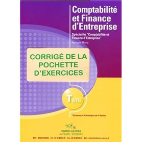 Comptabilité et finance d'entreprise - Pochette corrigé des exercices