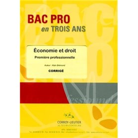 Economie et droit - Corrigé