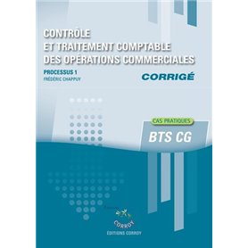 Contrôle et traitement des opérations commerciales - Corrigé