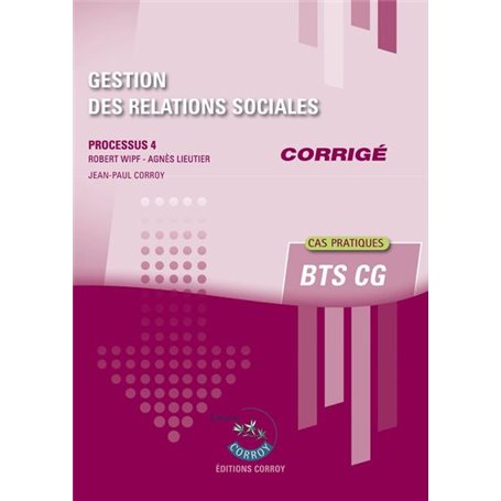 Gestion des relations sociales - Corrigé