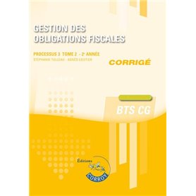 Gestion des obligations fiscales - Tome 2 - Corrigé