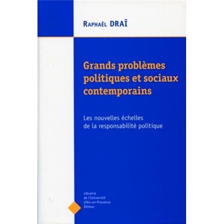 Grands problèmes politiques et sociaux contemporains