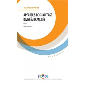 Appareils de chauffage divisé à granulés