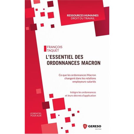 L'essentiel des ordonnances Macron