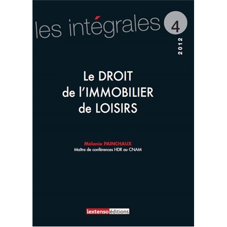 le droit de l'immobilier de loisirs