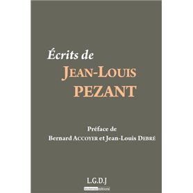 ecrits de jean-louis pezant