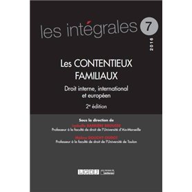 les contentieux familiaux - 2ème édition