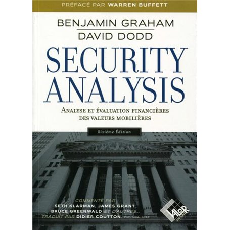 Security Analysis - 6ème édition