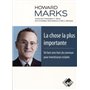 La chose la plus importante