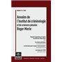 Annales de l'Institut de criminologie et de sciences pénales Roger Merle 2/2021