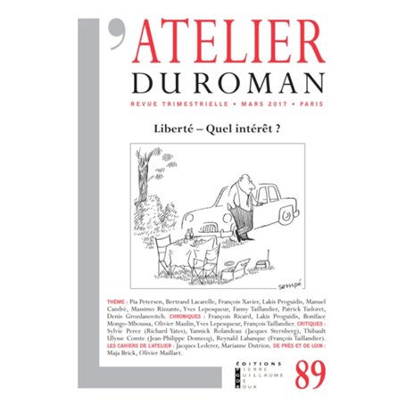 REVUE ATELIER DU ROMAN