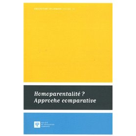 HOMOPARENTALITÉ ? APPROCHE COMPARATIVE