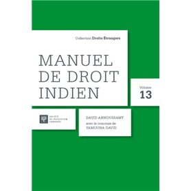 MANUEL DE DROIT INDIEN