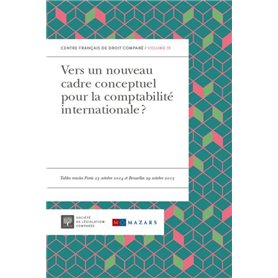 VERS UN NOUVEAU CADRE CONCEPTUEL POUR LA COMPTABILITÉ INTERNATIONALE ?