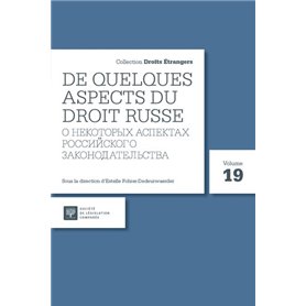 De quelques aspects du droit russe