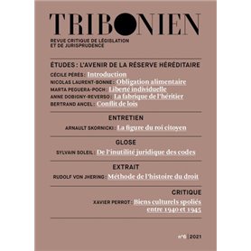 Tribonien Revue critique de législation et de jurisprudence n° 6-2021
