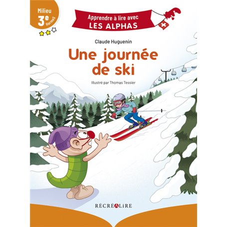 Une journée de ski - milieu 3ème HarmoS Suisse