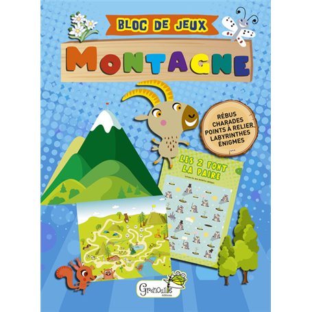 Petit bloc de jeux montagne