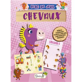 Petit bloc de jeux chevaux