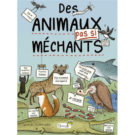 Des animaux pas si méchants