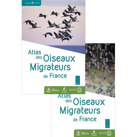 Atlas des Oiseaux Migrateurs de France (2 volumes)