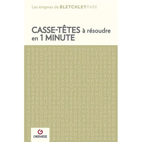 Casse-têtes à résoudre en 1 minute