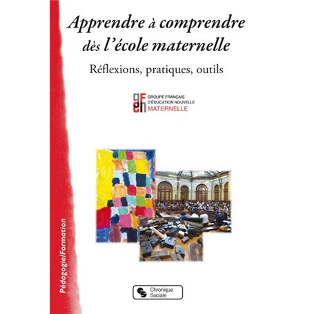 Apprendre à comprendre dès l'école maternelle