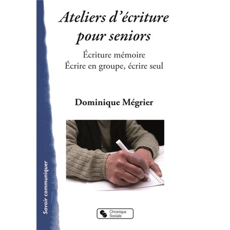 Ateliers d'écriture pour seniors