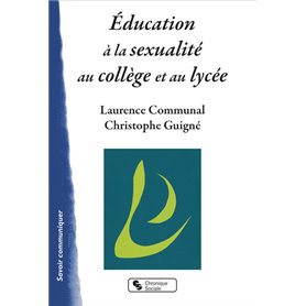 Éducation à la sexualité au collège et au lycée