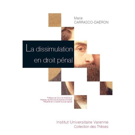 la dissimulation en droit pénal