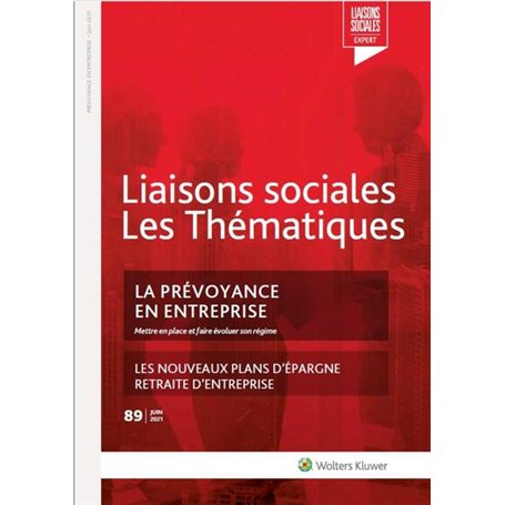 La prévoyance en entreprise