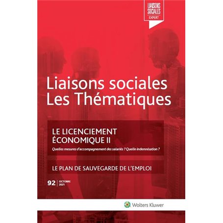 Le licenciement économique II - n°92 octobre 2021