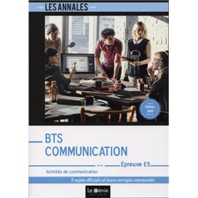 BTS Communication - Épreuve E5