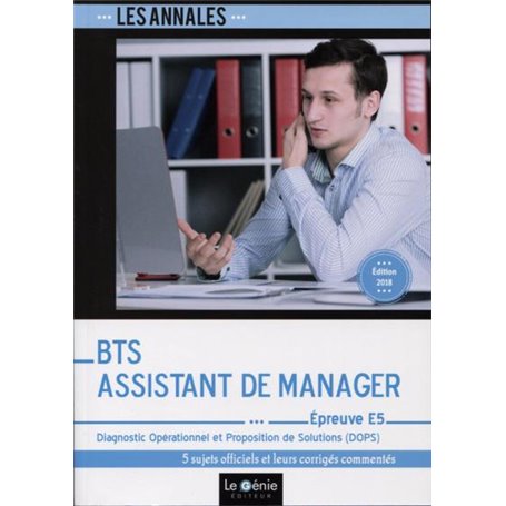 BTS Assistant de Manager - Épreuve E5
