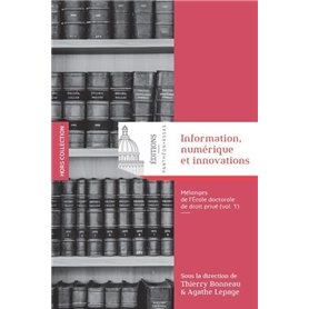 Information, numérique et innovations