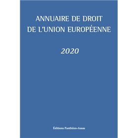 Annuaire de droit de l'Union européenne 2020