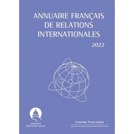Annuaire français de relations internationales 2022