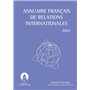 Annuaire français de relations internationales 2022