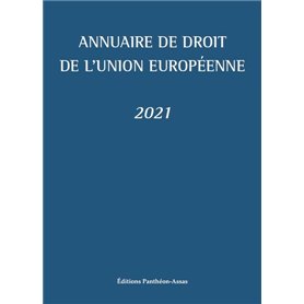 Annuaire de droit de l'Union européenne 2021