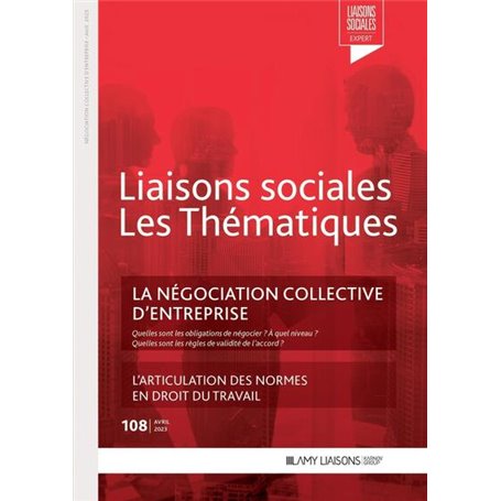 La négociation collective d'entreprise