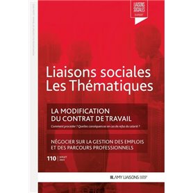 La modification du contrat de travail