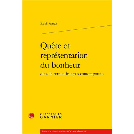 Quête et représentation du bonheur