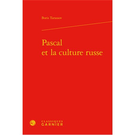 Pascal et la culture russe