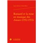 Ronsard et la mise en musique des Amours (1552-1553)