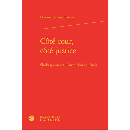 Côté cour, côté justice