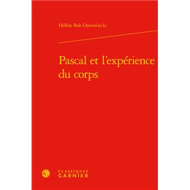 Pascal et l'expérience du corps